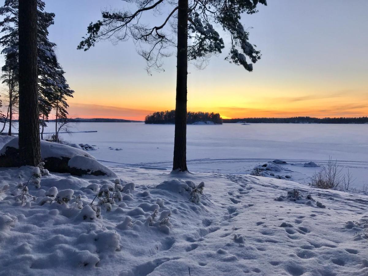 Vila Koskenselaen Lomakylae Puumala Exteriér fotografie