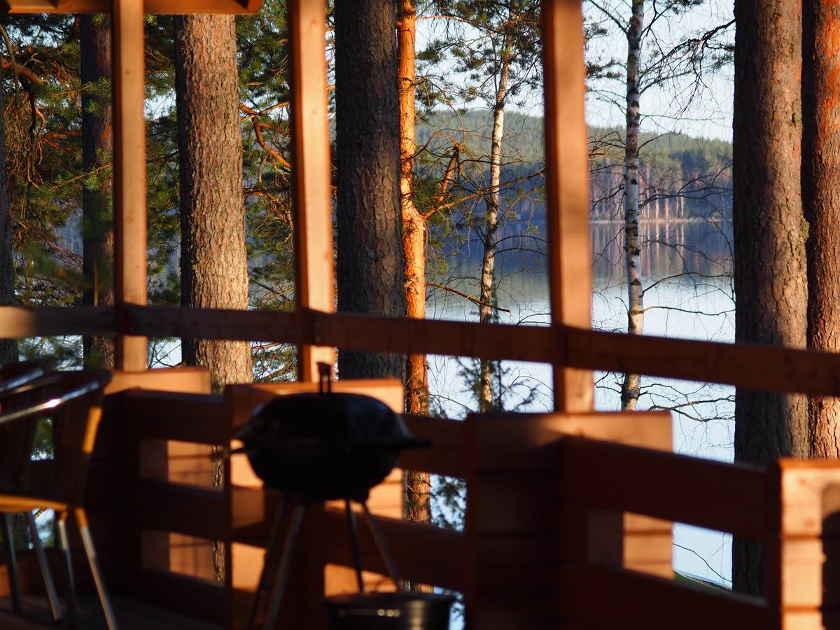 Vila Koskenselaen Lomakylae Puumala Exteriér fotografie
