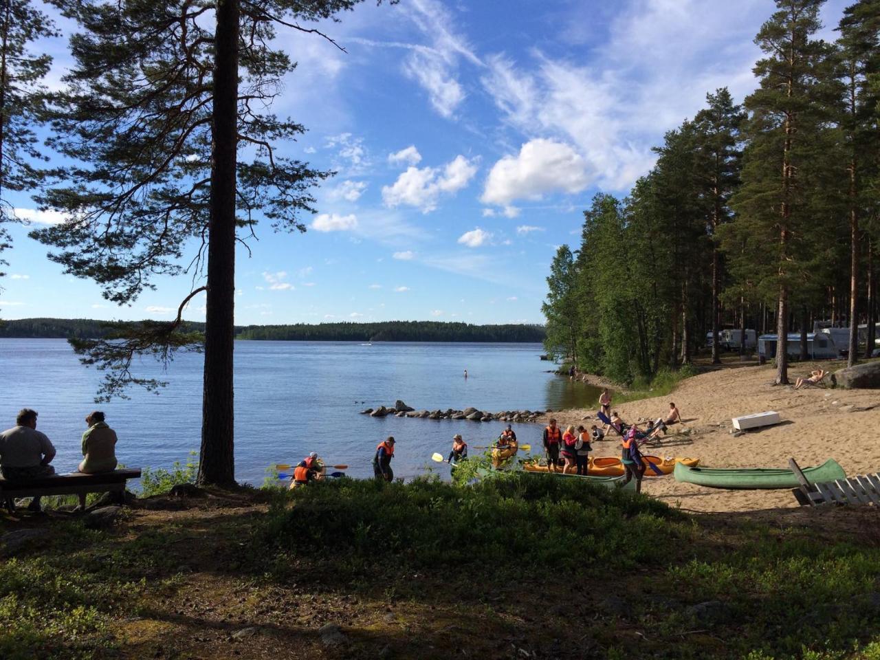 Vila Koskenselaen Lomakylae Puumala Exteriér fotografie
