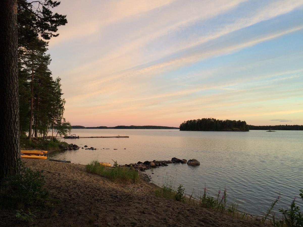 Vila Koskenselaen Lomakylae Puumala Exteriér fotografie