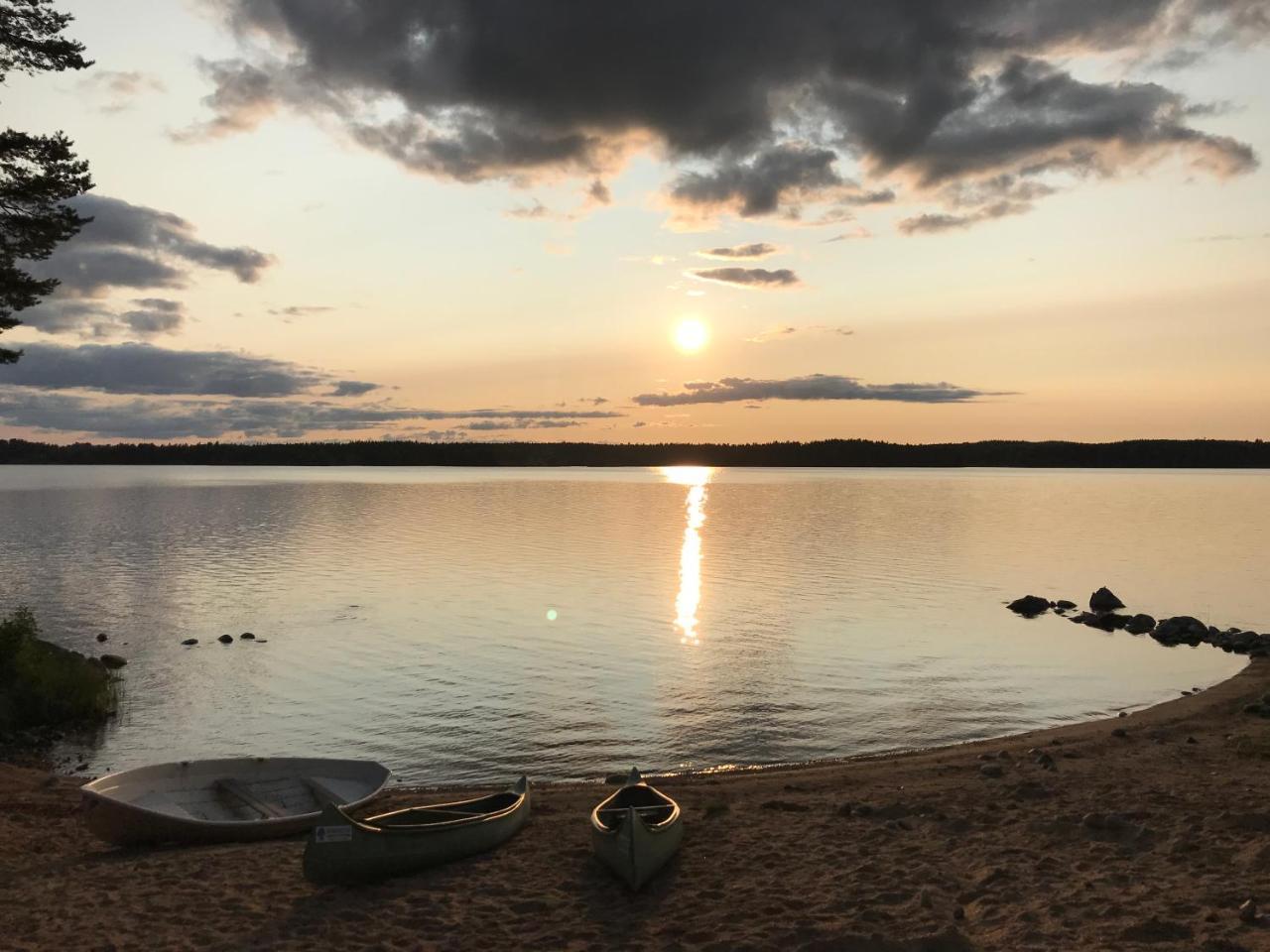 Vila Koskenselaen Lomakylae Puumala Exteriér fotografie
