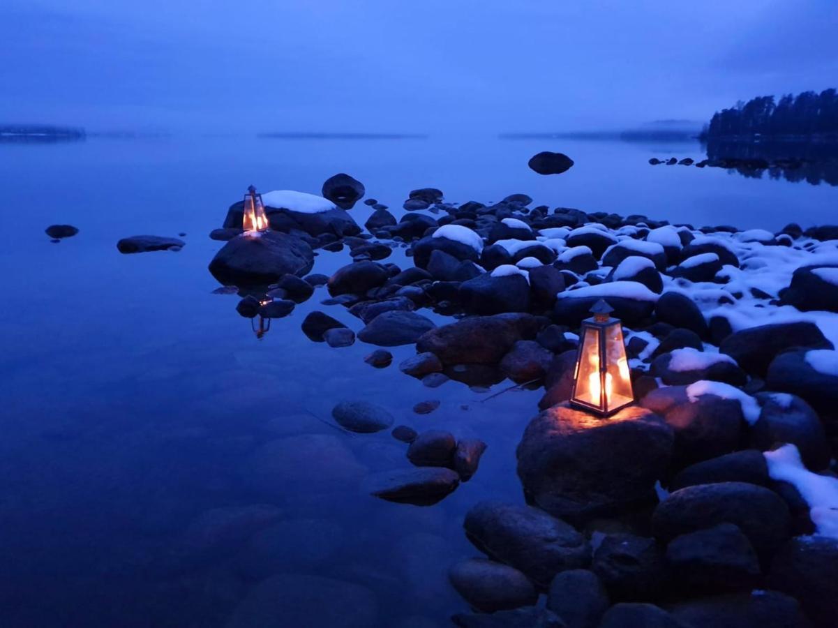 Vila Koskenselaen Lomakylae Puumala Exteriér fotografie