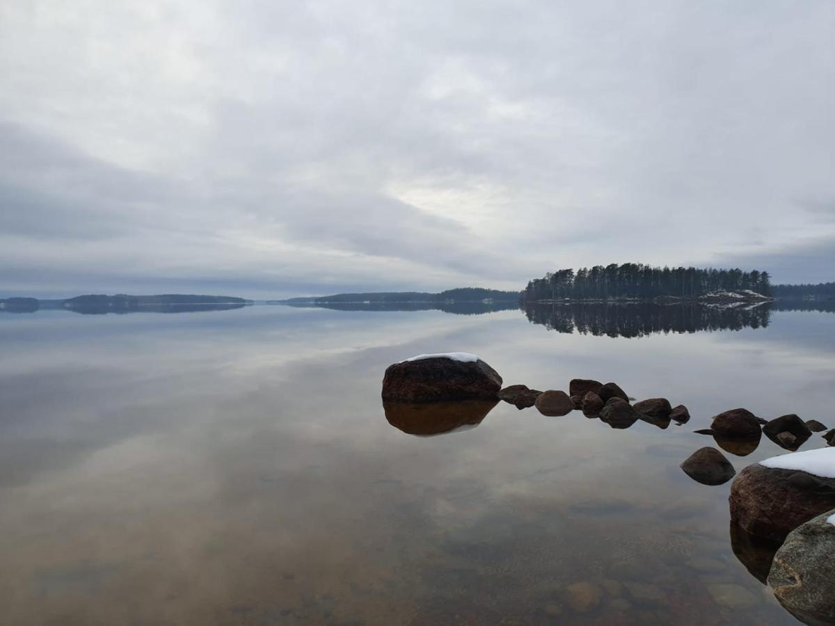 Vila Koskenselaen Lomakylae Puumala Exteriér fotografie